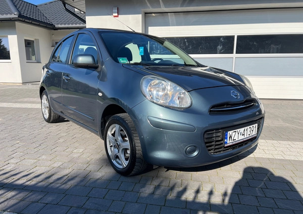 Nissan Micra cena 17600 przebieg: 173000, rok produkcji 2011 z Żyrardów małe 79